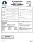 El Dorado County Care Provider Registry Application General Information