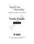 Aged Care. a guide for aged care workers SAMPLE. Study Guide 3RD EDITION