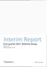 Interim Report. First quarter 2017, BioPorto Group. May 4, 2017 Announcement no. 09. BioPorto A/S CVR DK