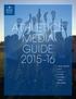 ATHLETICS MEDIA GUIDE CROSS COUNTRY