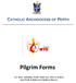 CATHOLIC ARCHDIOCESE OF PERTH. Pilgrim Forms. For those attending World Youth Day 2016 in Krakow from Perth Archdiocese & Bunbury Diocese.