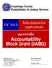 Juvenile Accountability Block Grant (JABG)