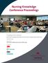 Nursing Knowledge Conference Proceedings