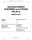 SAFEGUARDING CHILDREN and YOUNG PEOPLE