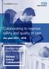 Collaborating to improve safety and quality of care