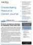 Credentialing Resource Center Journal
