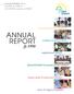 ANNUAL REPORT. fy customer focused GOVERMENT. excellence in EDUCATION. neighborhood VITALITY. financial health & economic DEVELOPMENT