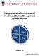 Comprehensive Environmental Health and Safety Management System Manual