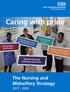 York Teaching Hospital NHS Foundation Trust. Caring with pride. The Nursing and Midwifery Strategy