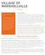 VILLAGE OF MARSHALLVILLE