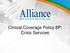 Clinical Coverage Policy 8P: Crisis Services