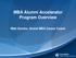 MBA Alumni Accelerator Program Overview. Matt Soroka, Smeal MBA Career Coach