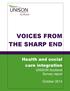 VOICES FROM THE SHARP END