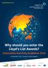 Why should you enter the Lloyd s List Awards?