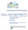 CALL FOR ABSTRACTS APHA CONTRIBUTED PAPERS PROGRAM. Visit  to submit an abstract or obtain detailed program information