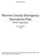 Warren County Emergency Operations Plan