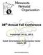 38 th Annual Fall Conference