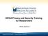 HIPAA Privacy and Security Training for Researchers