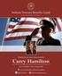 Indiana Veterans Benefits Guide STATE AND FEDERAL PROGRAMS. Carey Hamilton. Distributed by State Representative