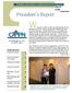 President s Report. Volume 26, Fall Inside this issue: Introducing our new CAAPN logo!! President s Report. Provincial Partnership Update