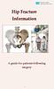 Hip Fracture Information