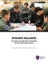 MAY 2016 DYNAMIC BALANCE. An Alliance Requirements Roadmap for the Asia-Pacific Region. Patrick M. Cronin, Mira Rapp-Hooper, and Harry Krejsa