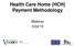 Health Care Home (HCH) Payment Methodology. Webinar 3/24/10