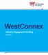WestConnex. Industry Engagement Briefing