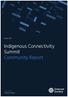 Indigenous Connectivity Summit Community Report