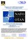 Wargame 15-01: NATO Futures Analysis STRATEGIC WARGAMING SERIES. December 10-11, 2014