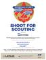 SHOOT FOR SCOUTING. presented by