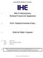 IHE IT Infrastructure Technical Framework Supplement. PAM National Extension France. Draft for Public Comment