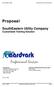 Proposal. SouthEastern Utility Company Customized Training Solution. Aardvark Professional Services Contact. Arlene Doyle Account Representative
