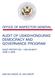 AUDIT OF USAID/HONDURAS DEMOCRACY AND GOVERNANCE PROGRAM
