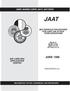 JAAT JUNE 1998 ARMY, MARINE CORPS, NAVY, AIR FORCE AIR LAND SEA APPLICATION CENTER MULTISERVICE PROCEDURES FOR JOINT AIR ATTACK TEAM OPERATIONS