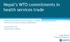 Nepal s WTO commitments in health services trade