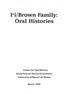 I'i/Brown Family: Oral Histories