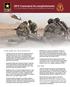 2014 Command Accomplishments U.S. Army Medical Research and Materiel Command
