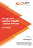 Integrated Mental Health Service Project
