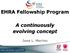 EHRA Fellowship Program. A continuously evolving concept. Jose L. Merino