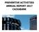 PREVENTIVE ACTIVITIES ANNUAL REPORT 2017 CAIXABANK