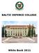 BALTIC DEFENCE COLLEGE