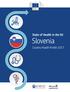 State of Health in the EU Slovenia Country Health Profile 2017