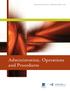 Administration, Operations and Procedures. Product #012400V ISBN #