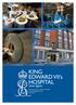 KING EDWARD VII s HOSPITAL. Sister Agnes. Beaumont Street London W1G 6AA