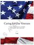 S A M P L E. Caring for Our Veterans. Logo A GUIDE FOR SERIOUSLY ILL VETERANS, THEIR FAMILIES, AND CAREGIVERS. Provided by