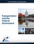 TEXAS DEPARTMENT OF TRANSPORTATION. Transportation and the Federal Government