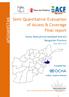 AFGHANISTAN. Semi Quantitative Evaluation of Access & Coverage Final report AFGHANISTAN. Kama, Behsud and Jalalabad districts Nangarhar Province