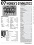 07WOMEN S GYMNASTICS U NIVERSITY OF I LLINOIS TABLE OF CONTENTS FIGHTING ILLINI QUICK FACTS ATHLETIC PUBLIC RELATIONS. Season Preview...