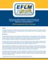 EFLM EUROPEAN FEDERATION OF CLINICAL CHEMISTRY AND LABORATORY MEDICINE